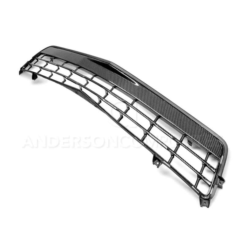 Anderson Composites — Anderson Composites 14-15 Chevrolet Camaro SS / 1LE / Z28 Front Lower Grille - view 4