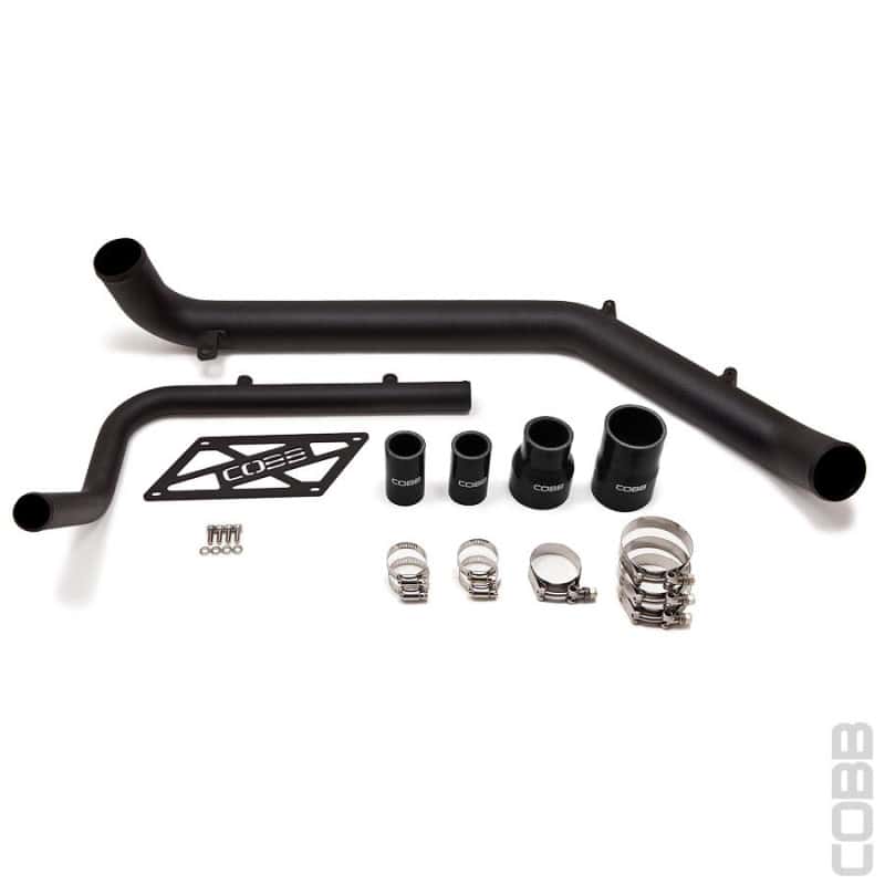 COBB — Cobb Mitsubishi Evo X Stealth Black IC Upper Hard Pipe Kit - view 1
