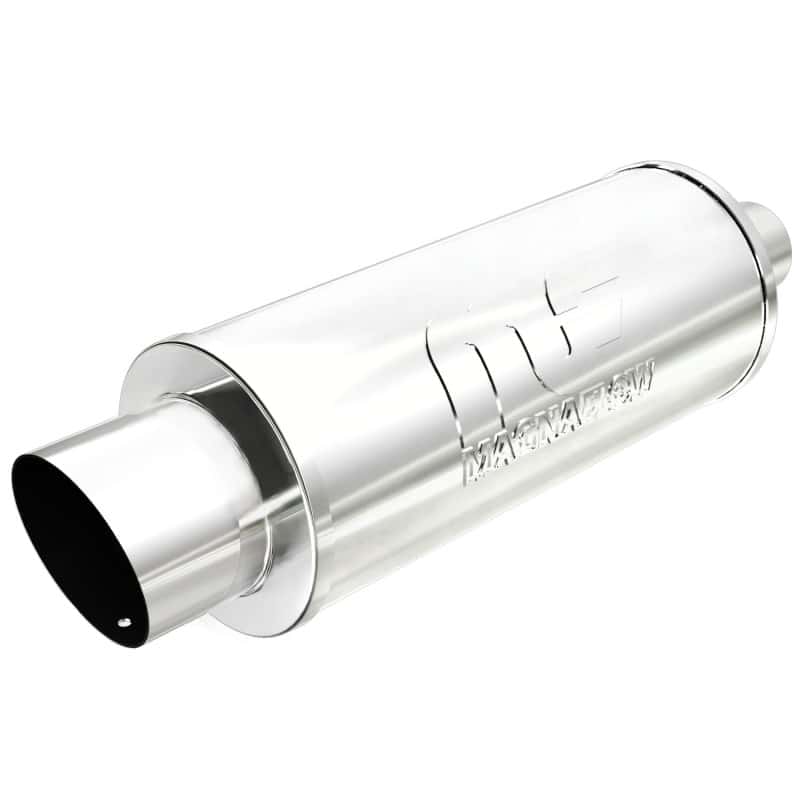 Magnaflow — MagnaFlow Muffler W/Tip Mag SS 14X6X6 2.25/4.
Straight Through - view 1
