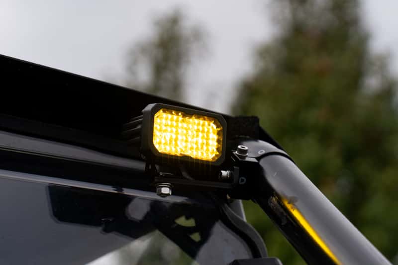 Diode Dynamics — Diode Dynamics Stage Series 2 In Roll Bar Chase Light Kit SSC2 Sport - Yellow (Pair) - view 5