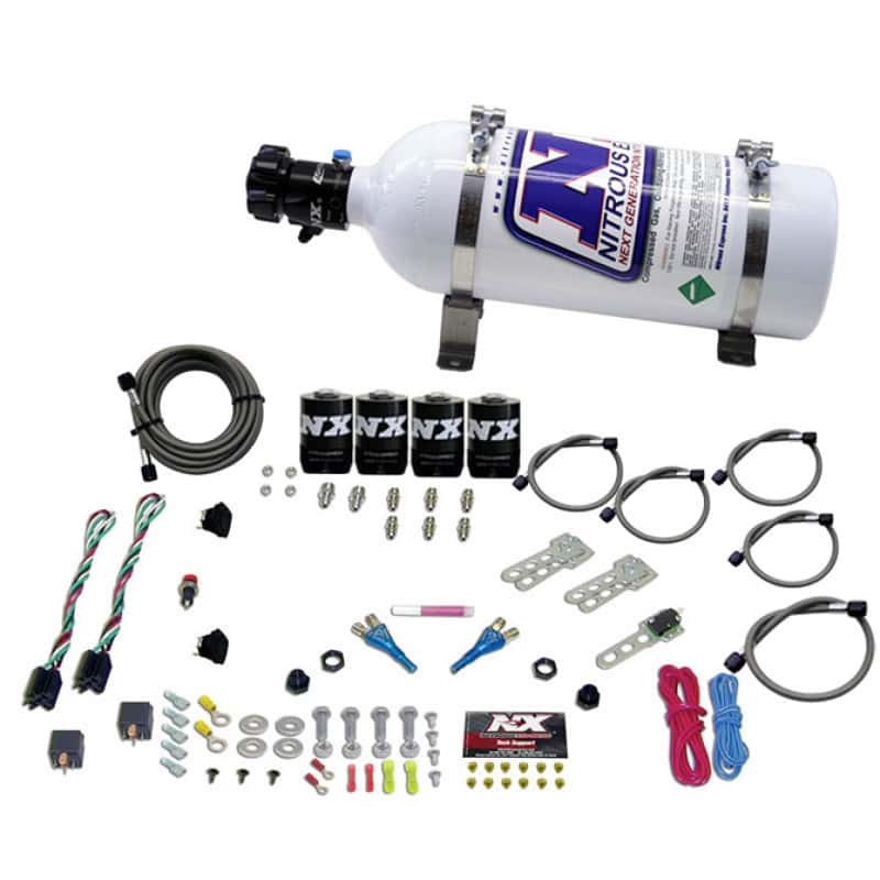 Nitrous Express — Nitrous Express Dodge EFI Dual Stage Nitrous Kit (50-150HP x 2) w/5lb Bottle
Injection System Kit
N2OSys - view 3