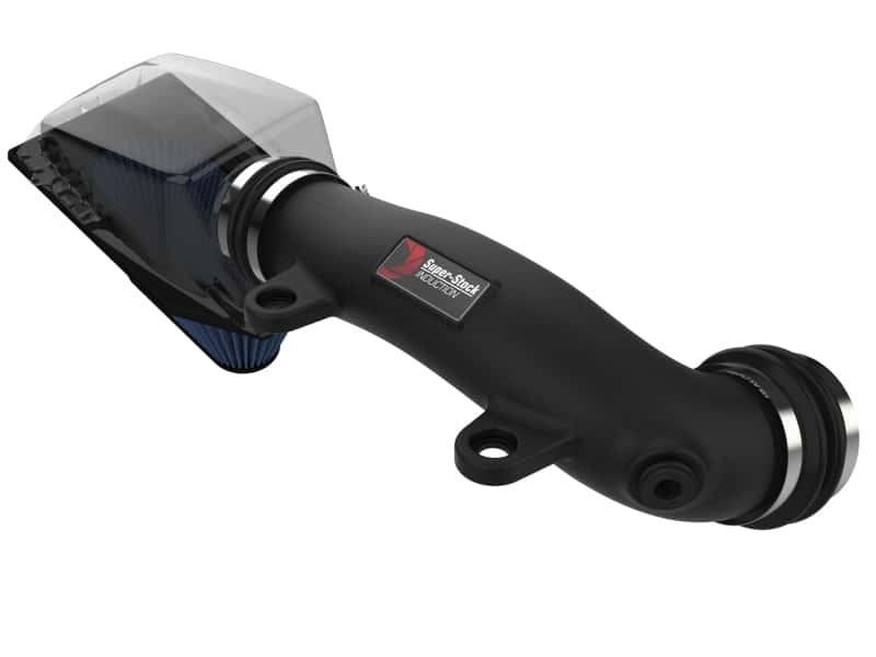 aFe — aFe Super Stock Induction System Pro 5R Media 18-21 Jeep Wrangler JL L4-2.0L (t)
Super Stock Intake - view 4