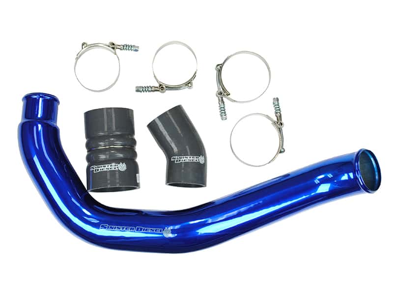 Sinister Diesel — Sinister Diesel 03-07 Ford 6.0L Powerstroke Hot Side Charge Pipe
Intercooler Pipe - view 3