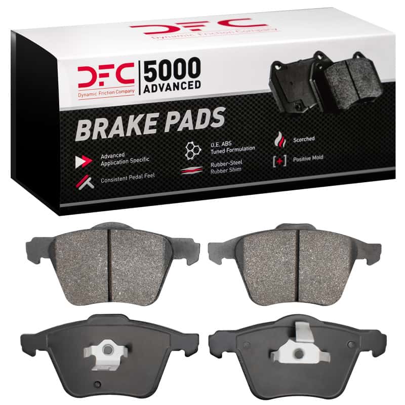 DFC — DFC 03-09 Volvo XC90 Front 5000 Advanced Low Metallic Brake Pads
DFC Brake Pad Set - view 4