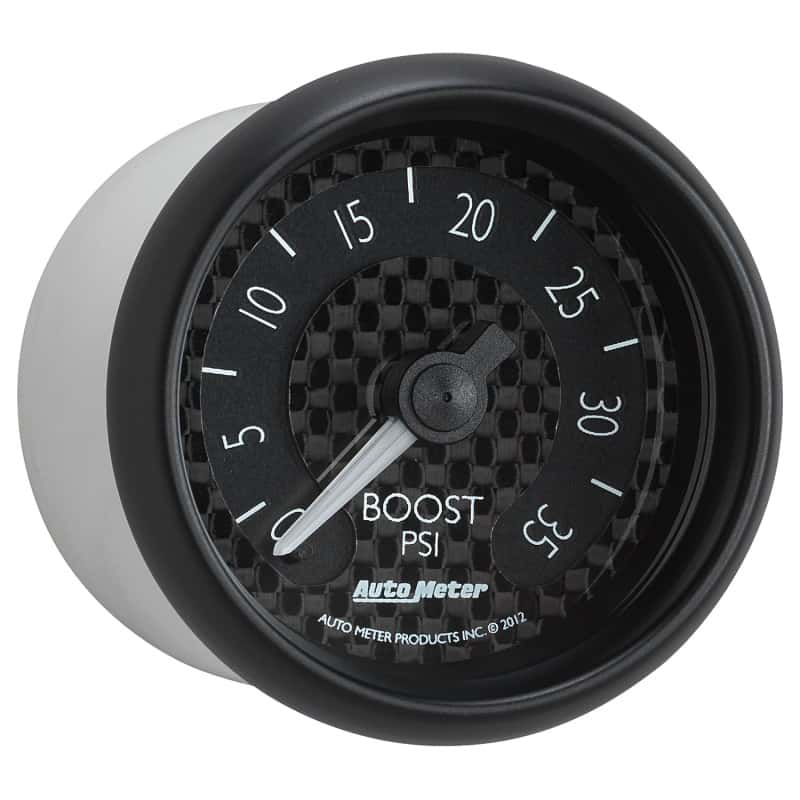 AutoMeter — Autometer GT Series 52mm Mechanical 0-35 psi Boost Gauge
2-1/16" BOOST, 0-35 - view 10