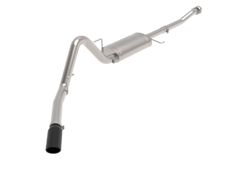 aFe — aFe Apollo GT 3in 409 SS Cat-Back Exhaust 2021 Ford F-150 V6 2.7L/3.5L (tt)/V8 5.0L w/ Black Tips
Cat-Back Exhaust - view 1