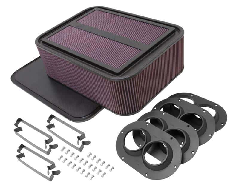 K&N Engineering — K&N Custom Racing Assembly Generation 2 Carbon Fiber Air Box - Large w/ 2.50in Air Horn
Custom Racing Assemb
Custom Assy - view 2