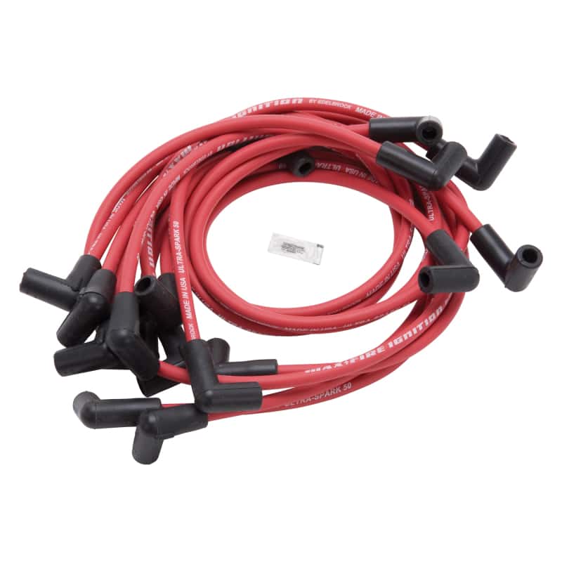 Edelbrock — Edelbrock Spark Plug Wire Set SBC 74-88 V8 50 Ohm Resistance Red Wire (Set of 9)
ELECTRONICS - view 2