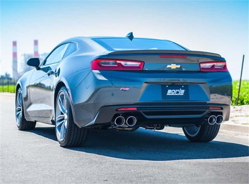 Borla — Borla 2016 Chevy Camaro V6 AT/MT ATAK Rear Section Exhaust w/ Dual Mode Valves
Axle-Back System - view 2