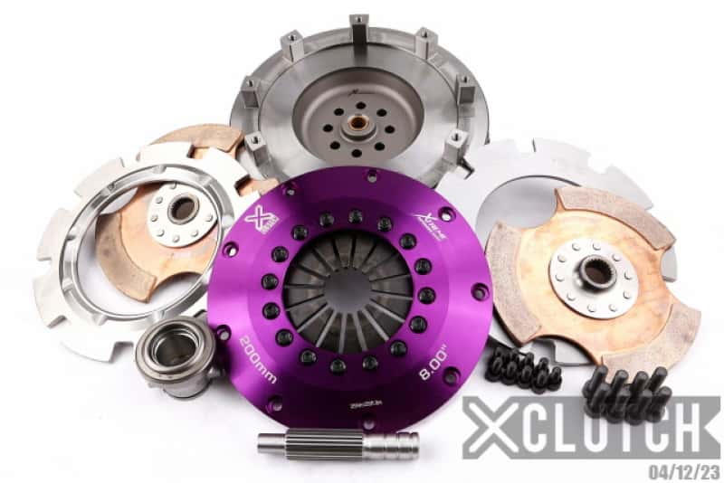 XCLUTCH — XClutch 99-02 Nissan Silvia S15 2.0L 8in Twin Solid Ceramic Clutch Kit
Clutch Kit - view 1