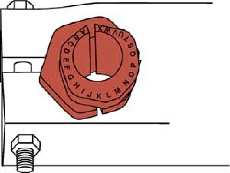 SPC Performance — SPC Performance ADJUSTABLE TRUCK SLEEVE
ALIGNMENT BUSHING
ALIGN BUSHNG - view 4