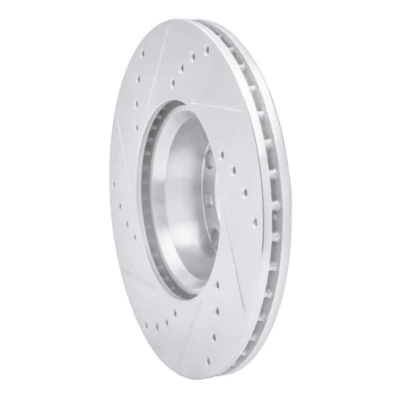 R1 Concepts — R1 72-74 Mercedes-Benz 350SL Front Right Drilled & Slotted Silver Brake Rotor
R1 Brake Rotor Drill - view 4