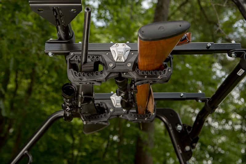 Seizmik — Seizmik 01+ Can Am/ Honda/ Kawasaki/ Kubota UTV OHGR 2 Gun Rack 2 in. Clamp - view 2