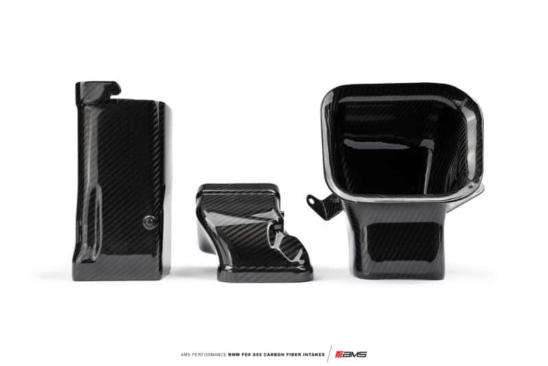 AMS — AMS Performance 15-18 BMW M3 / 15-20 BMW M4 w/ S55 3.0L Turbo Engine Carbon Fiber Intake - view 12