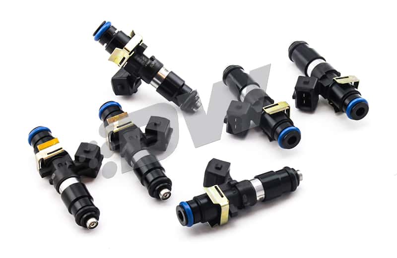 DeatschWerks — DeatschWerks 93-98 Toyota Supra TT (14mm O-Ring for Top Feed) Bosch EV14 1200cc Injectors (Set of 6) - view 3