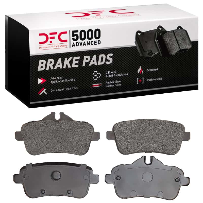 DFC — DFC 12-19 Mercedes-Benz GLE63 AMG Rear 5000 Advanced Low Metallic Brake Pads
DFC Brake Pad Set - view 1