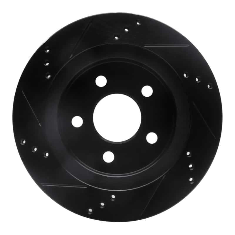 R1 Concepts — R1 93-97 Chevrolet Camaro Rear Right Drilled & Slotted Black Brake Rotor
R1 Brake Rotor Drill - view 5