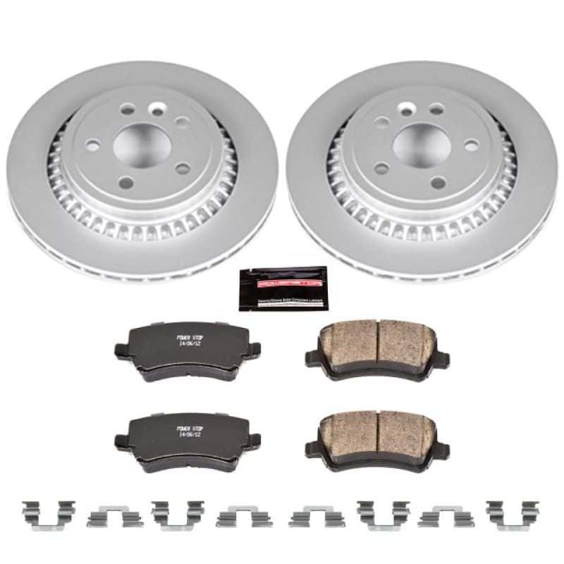 PowerStop — Power Stop 10-17 Volvo XC60 Rear Z23 Evolution Sport Coated Brake Kit - view 1