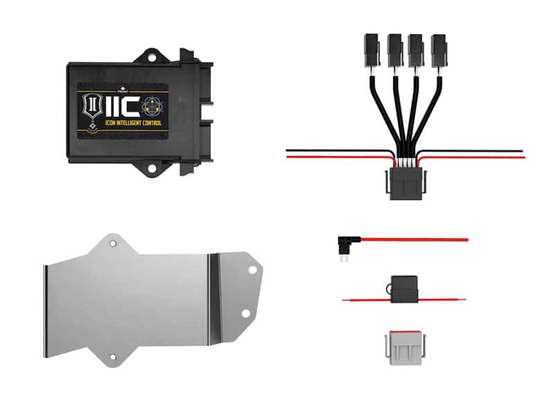 ICON — ICON 2018+ Jeep Wrangler JL / 2020+ Jeep Gladiator JT Intelligent Control Install Kit
IIC INSTALL KIT - view 1