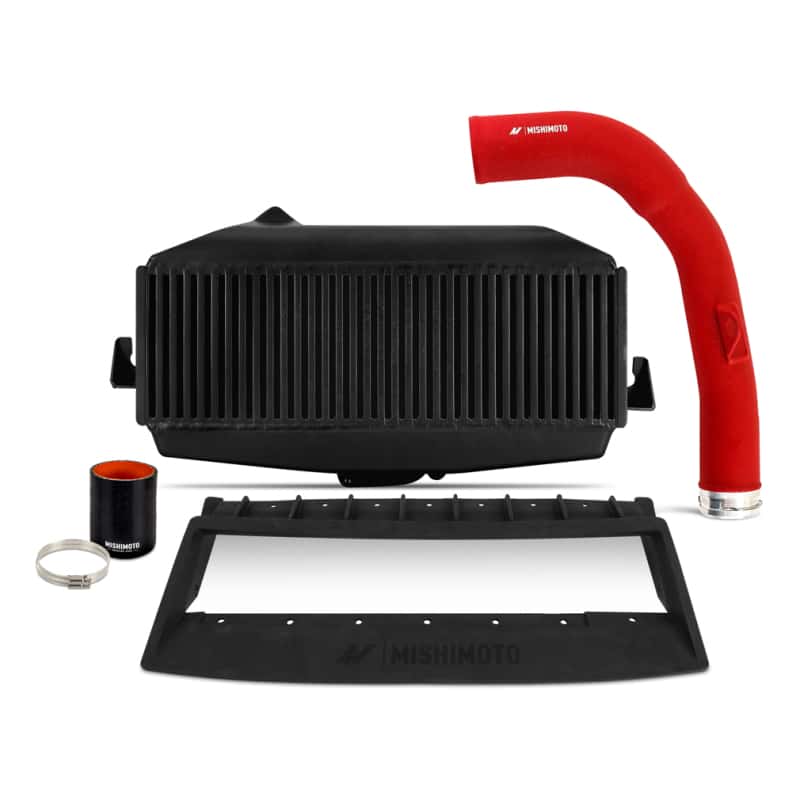 Mishimoto — Mishimoto 22+ WRX TMIC Kit Black Core Red Pipes
Intercooler Kit - view 1