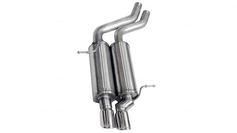 CORSA Performance — Corsa 2001-2006 BMW 325i/ci Convertible E46 Polished Sport Axle-Back Exhaust
Exhaust - view 2