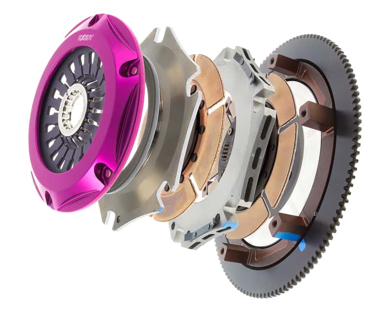 Exedy — Exedy 2004-2014 Subaru Impreza WRX STI H4 Hyper Twin Cerametallic Clutch Sprung Disc Pull Type
Hyper Multi Series
Clutch Kit - view 2