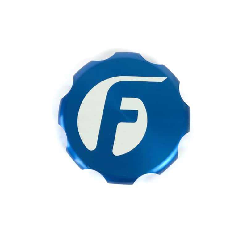 Fleece Performance — Fleece Performance 03-20016 Cummins Billet Oil Cap Cover - Blue
Oil Filler Cap - view 1