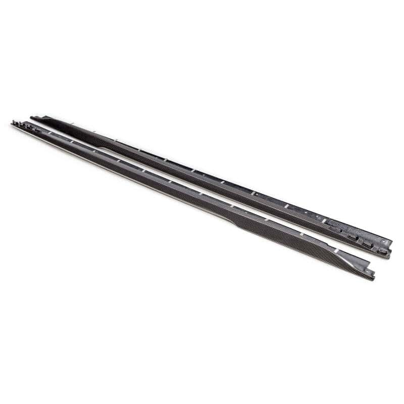 Anderson Composites — Anderson Composites 22-23 Cadillac CT5 Blackwing Type-ST Carbon Fiber Rocker Panel Extensions - view 1