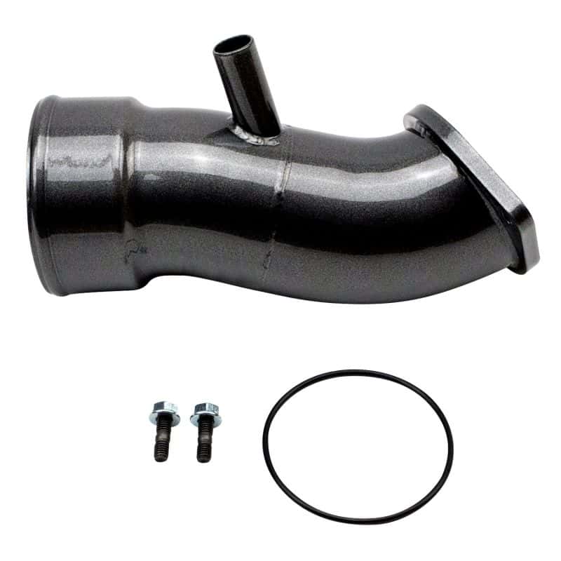 Wehrli — Wehrli 20-24 Chevrolet 6.6L L5P Duramax 3.5in Intake Horn w/PCV Port - Gloss White
Int Horn 20-24 GW - view 3