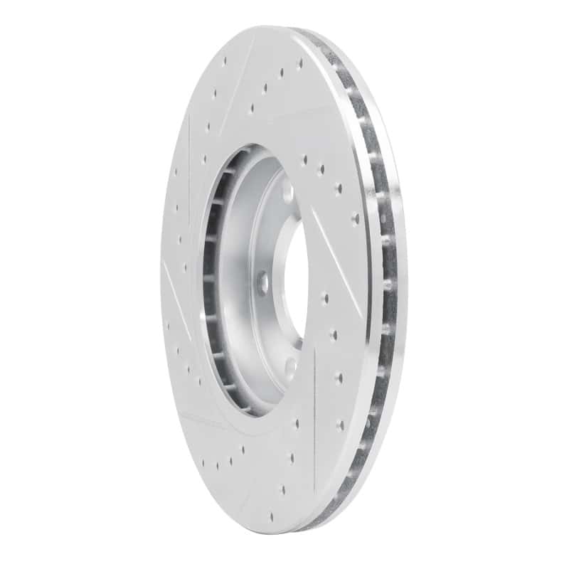 R1 Concepts — R1 11-16 Mini Cooper Countryman Front Right Drilled & Slotted Silver Brake Rotor
R1 Brake Rotor Drill - view 4