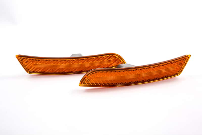 Diode Dynamics — Diode Dynamics 14-19 Cadillac ATS Cadillac ATS LED Sidemarkers (Pair) Smoked - view 5