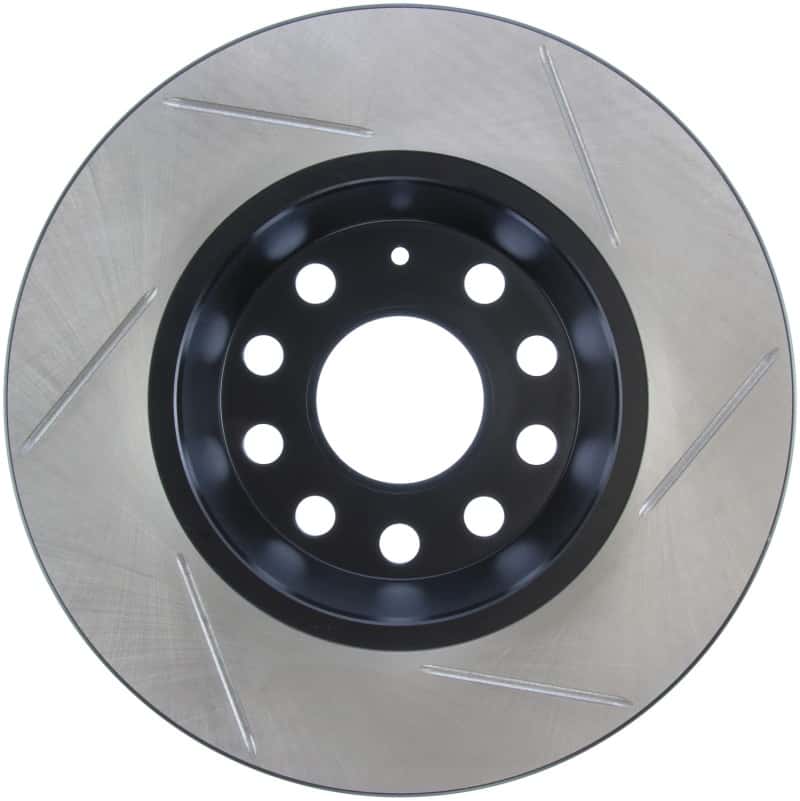 Stoptech — StopTech Power Slot 06-10 Audi A3 / 09 VW CC (Passat CC) / 06-09 GTI Mk V Right Rear Slotted Rotor
Sport Slotted Rotor - view 2