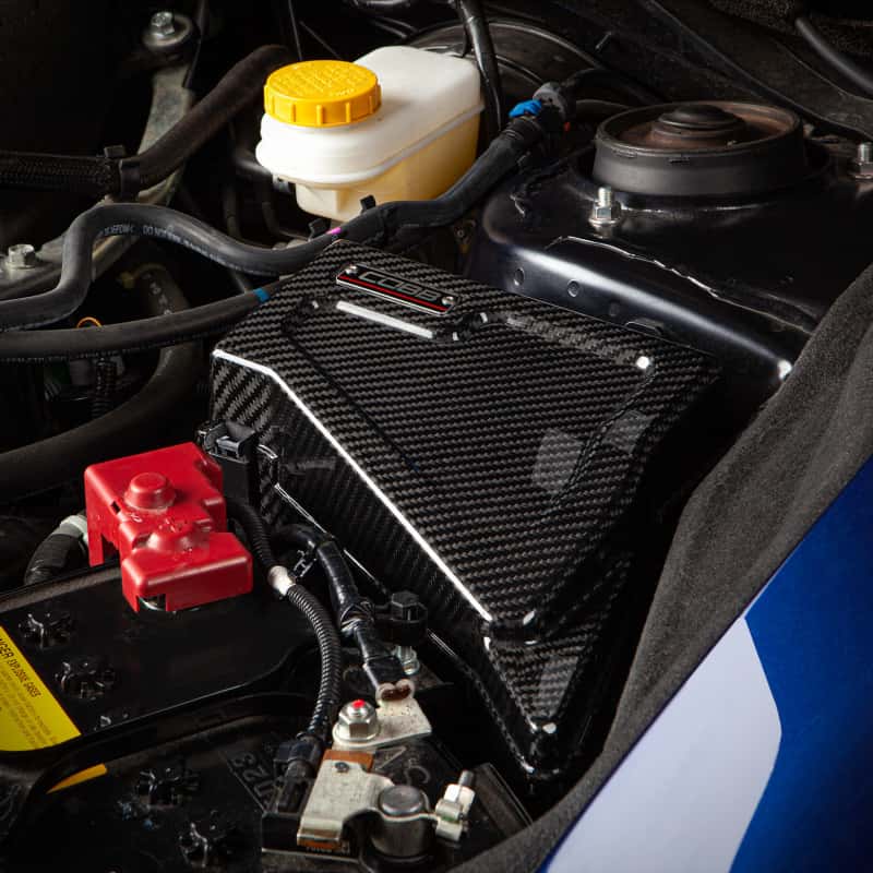 COBB — Cobb 08-21 Subaru WRX/STI (2018 Type RA / 2019 S20) Redline Fuse Cover - Gloss Finish - view 6