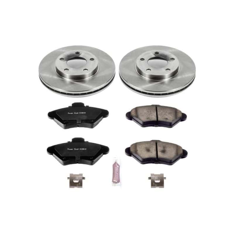 PowerStop — Power Stop 94-98 Ford Mustang Front Autospecialty Brake Kit - view 1