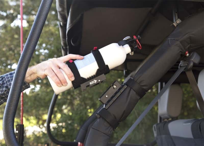 Rugged Ridge — Rugged Ridge 76-20 Jeep Wrangler Elite Fire Extinguisher Holder
FireExtinguisherHldr
OFFROAD_INTERIOR - view 8