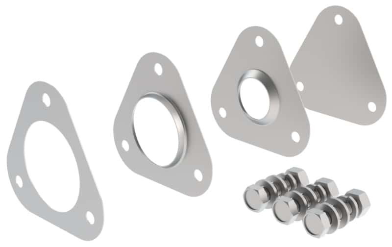 Borla — Borla Flange Pack 1984-2002 Chevrolet Camaro SS/ Camaro Z28/ Pontiac Firebird Formula/ Trans-Am - view 1