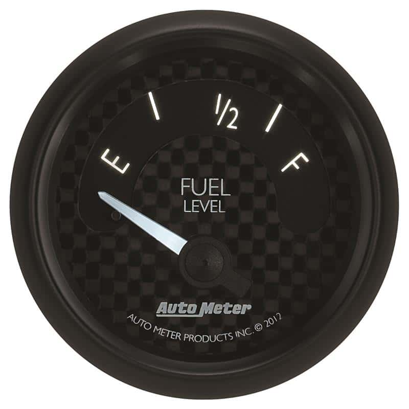 AutoMeter — Autometer GT Series 52mm Short Sweep Electronic 73-10 ohms Fuel Level (For most Ford and Chrysler)
2-1/16" FUEL LEVEL, - view 4
