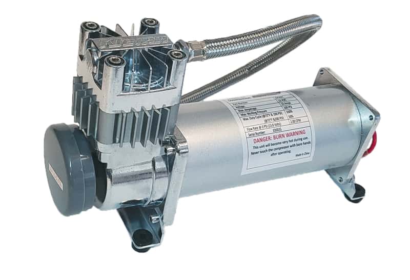 Kleinn Air Horns — Kleinn 150 (200) PSI Air Compressor - Waterproof/ 100 Percent Duty Cycle
150 PSI Compressor - view 2