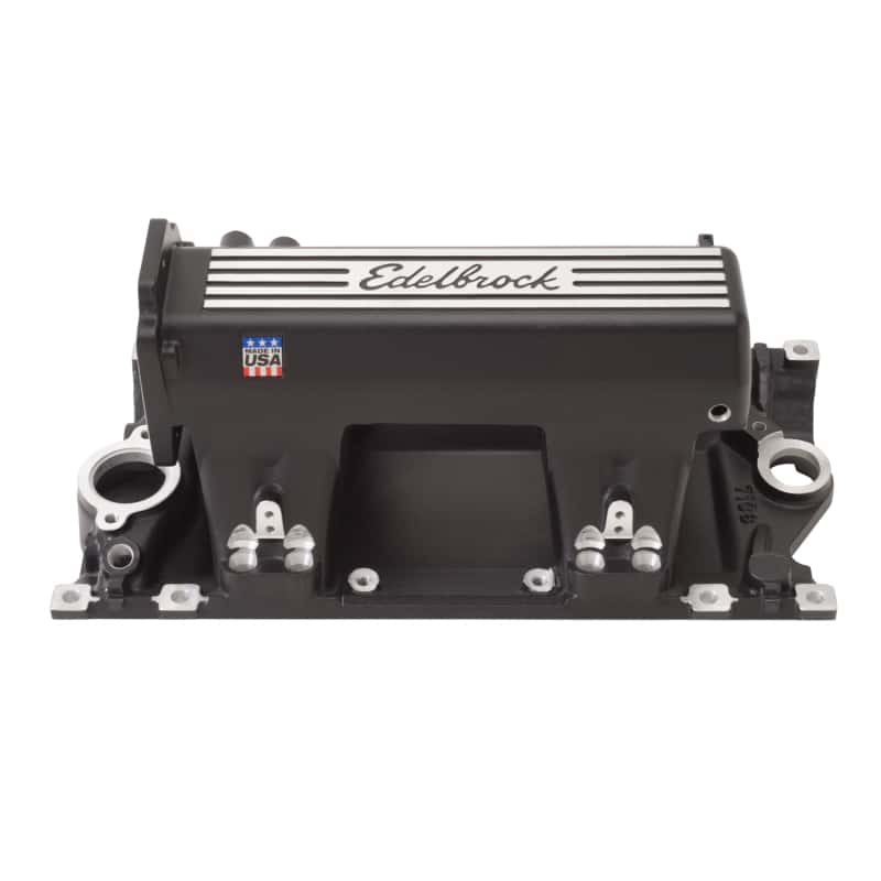 Edelbrock — Edelbrock Manifold EFI Pro-Flo XT SB Chevy Etec/Vortec Heads w/ Black Finish
MANIFOLD - view 3