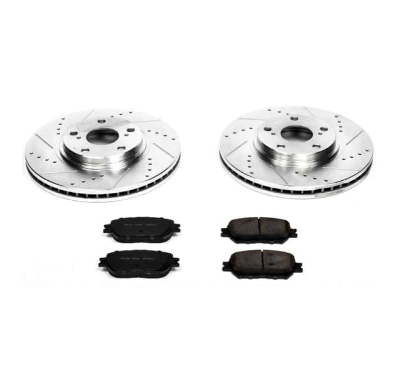 PowerStop — Power Stop 02-04 Toyota Camry Front Z23 Evolution Sport Brake Kit - view 1