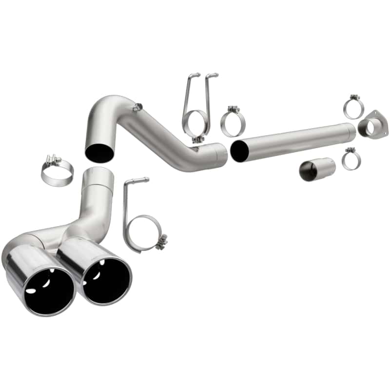 Magnaflow — MagnaFlow 08-17 Ford F-250/F-350/F-450 4.6L/6.7 DPF-Back SS 4in Dual Single Passenger Side Rear Exit
Filter-Back - view 1