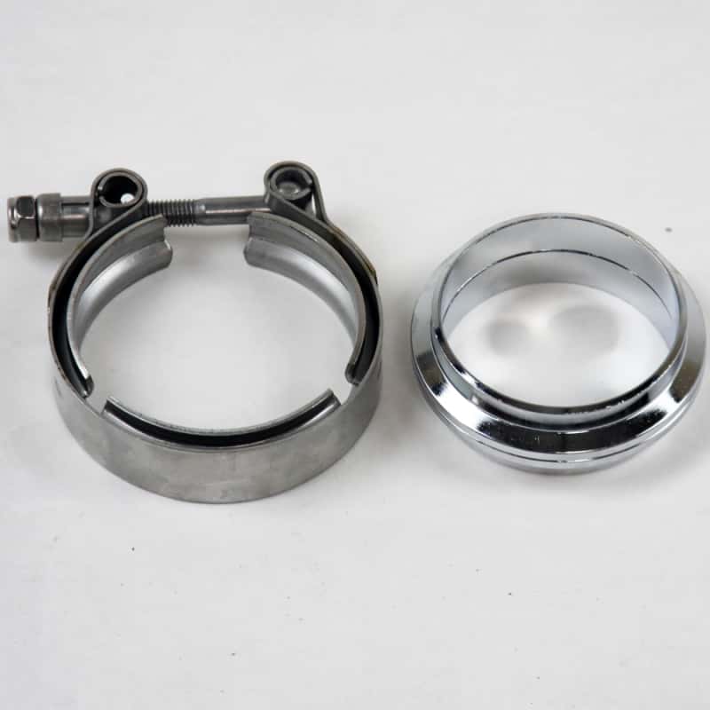 Granatelli Motor Sports — Granatelli 2.5in V-Band Mild Steel Flat Flanges w/Clamp
Hose Clamp - view 1