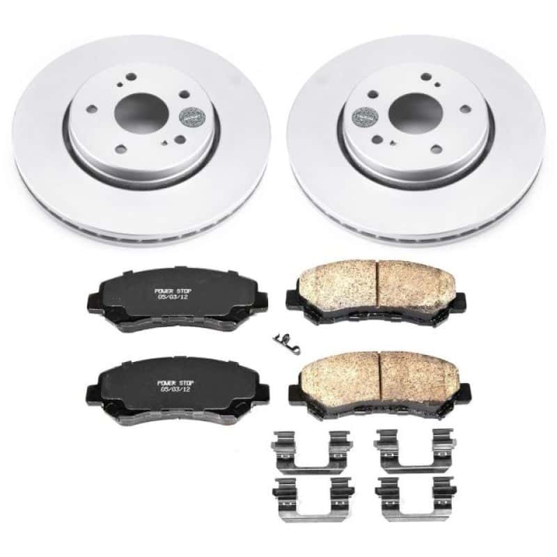 PowerStop — Power Stop 10-13 Suzuki Kizashi Front Z17 Evolution Geomet Coated Brake Kit - view 1