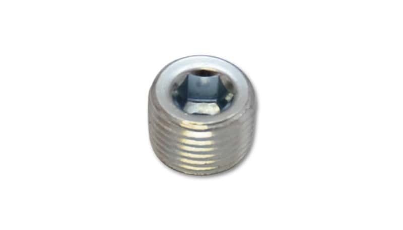 Vibrant — Vibrant 1/8in NPT Male Plug for EGT weld bung - Zinc Plated Mild Steel
ExhstGsTmpSnsrBngPlg
MSMale1/8"NPTEGTBung - view 1