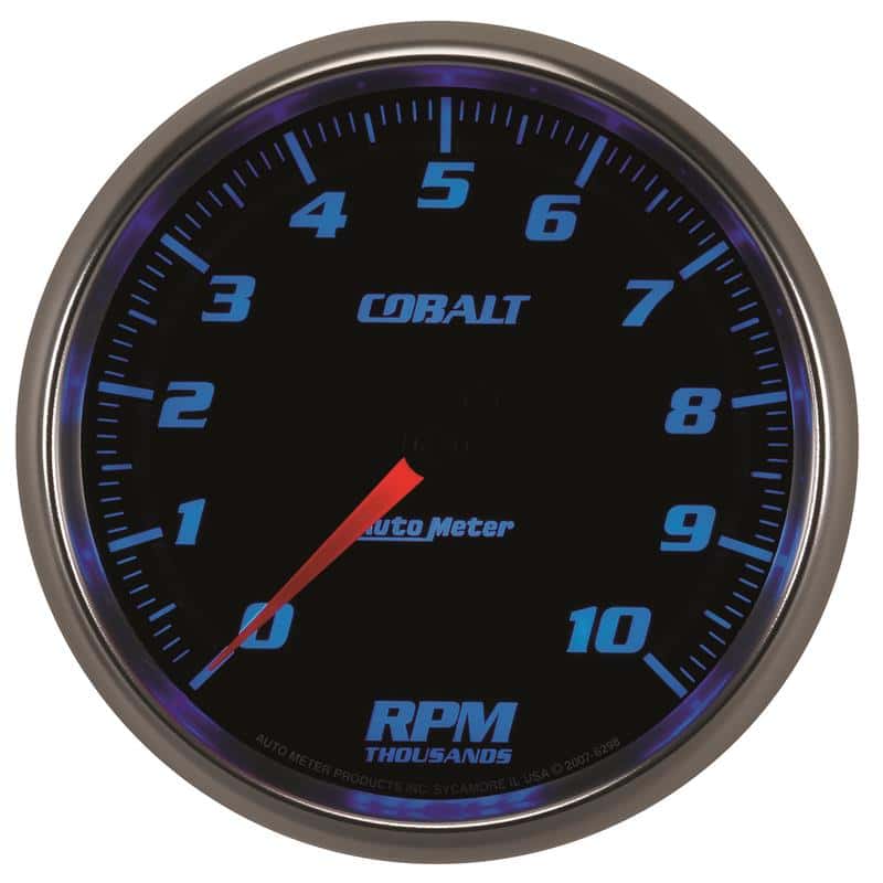 AutoMeter — Autometer Cobalt 5in 10,000RPM In-Dash Tachometer
GA TACH 5" 10K CB - view 5