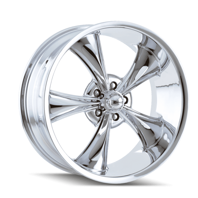 Ridler Wheels — Ridler 695 20x8.5 / 5x120.65 BP / 0mm Offset / 83.82mm Hub Chrome Wheel
RIDLER 695 - view 1