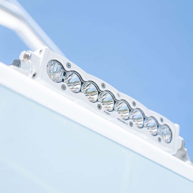 Baja Designs — Baja Designs Marine S8 Straight LED Light Bar 10in. - White - view 2