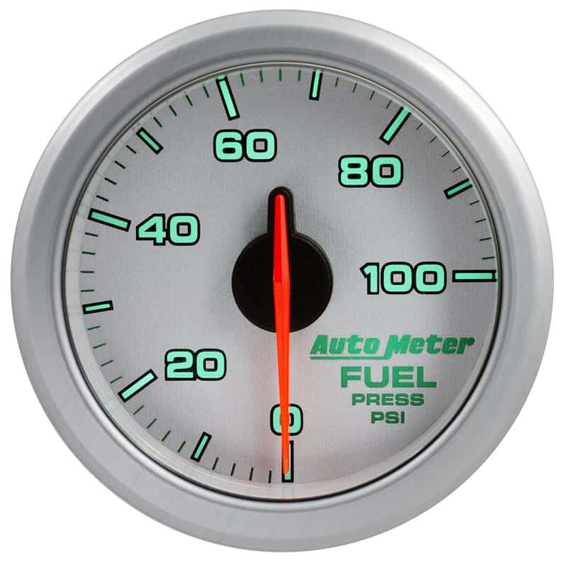 AutoMeter — Autometer Airdrive 2-1/6in Fuel Pressure Gauge 0-100 PSI - Silver
GA 2" FUELP ARDRV SL - view 5