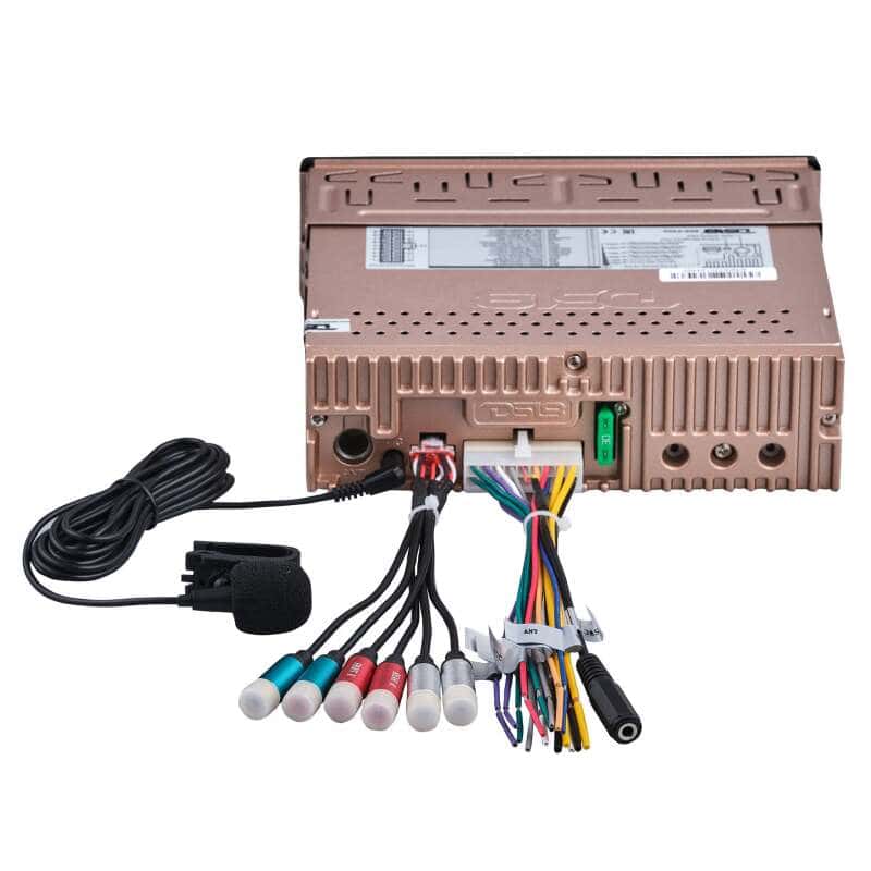 DS18 — DS18 Single Din Headunit Full DSP Bluetooth USB 3 Zones RGB illumination Built-In AMP 240 Watts RMS - view 3