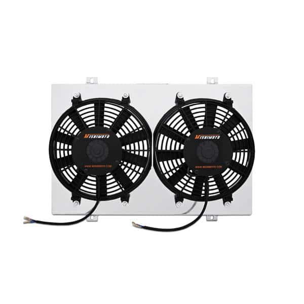 Mishimoto — Mishimoto 93-95 Mazda RX7 w/ LS Engine Swap Aluminum Fan Shroud Kit
Cooling Fan Assembly - view 3